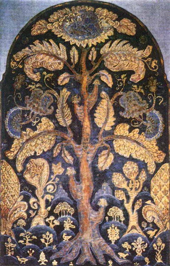 Сочинение по картине: Рерих - "Эскиз мозаичного панно для памятника А.И.Куинджи"